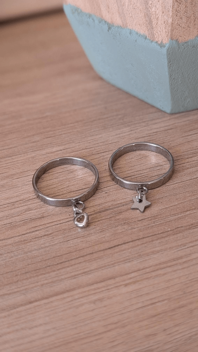 Bague breloque