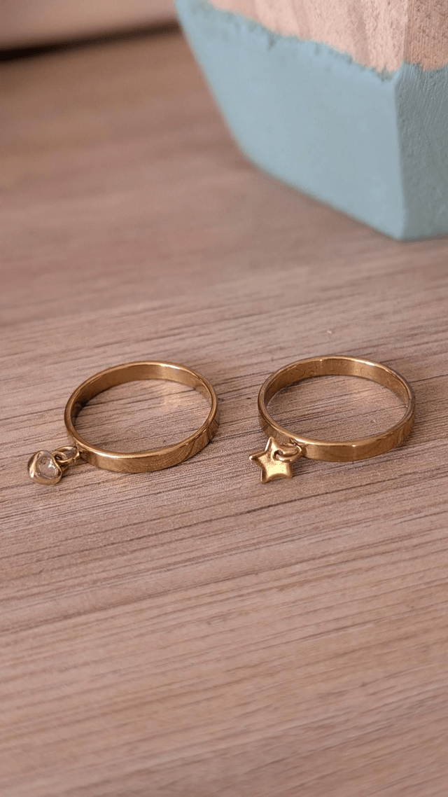 Bague breloque 
